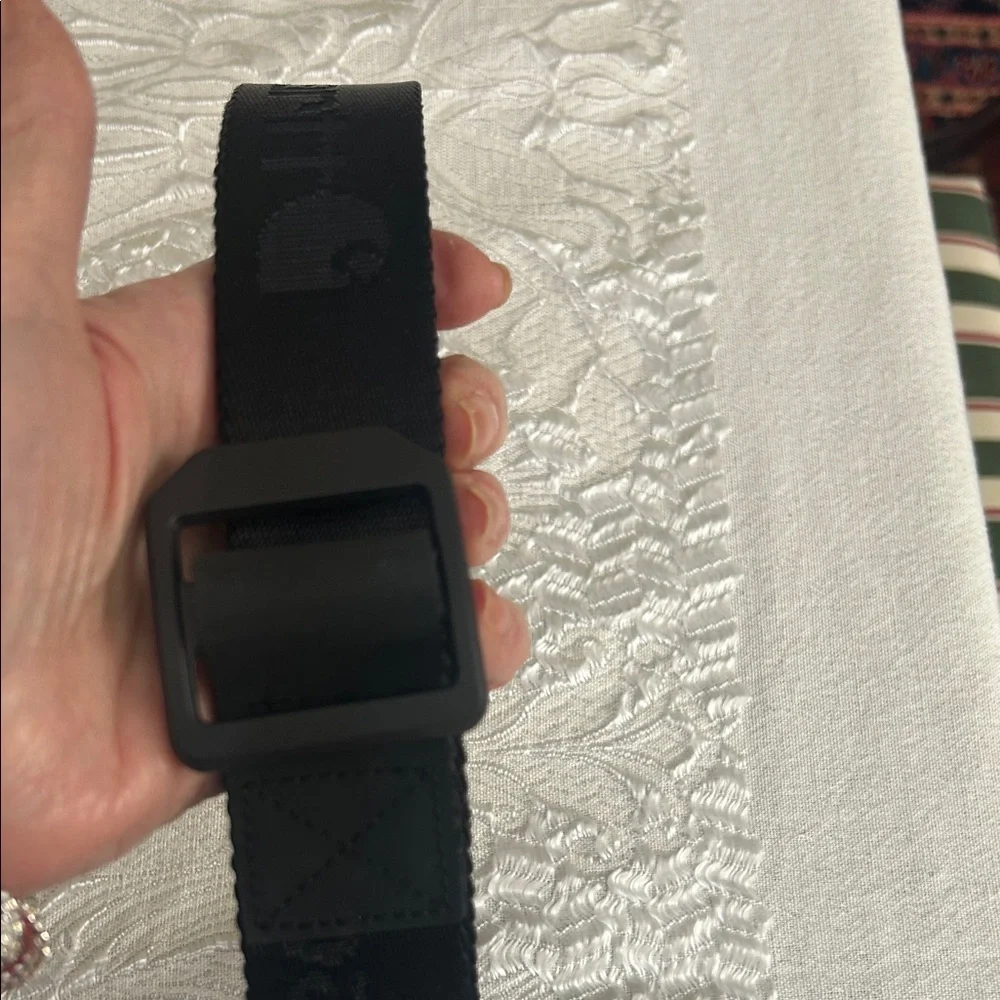 Carhartt Black Canvas Belt; Size XL (42-44); New Without Tags; Never Worn!